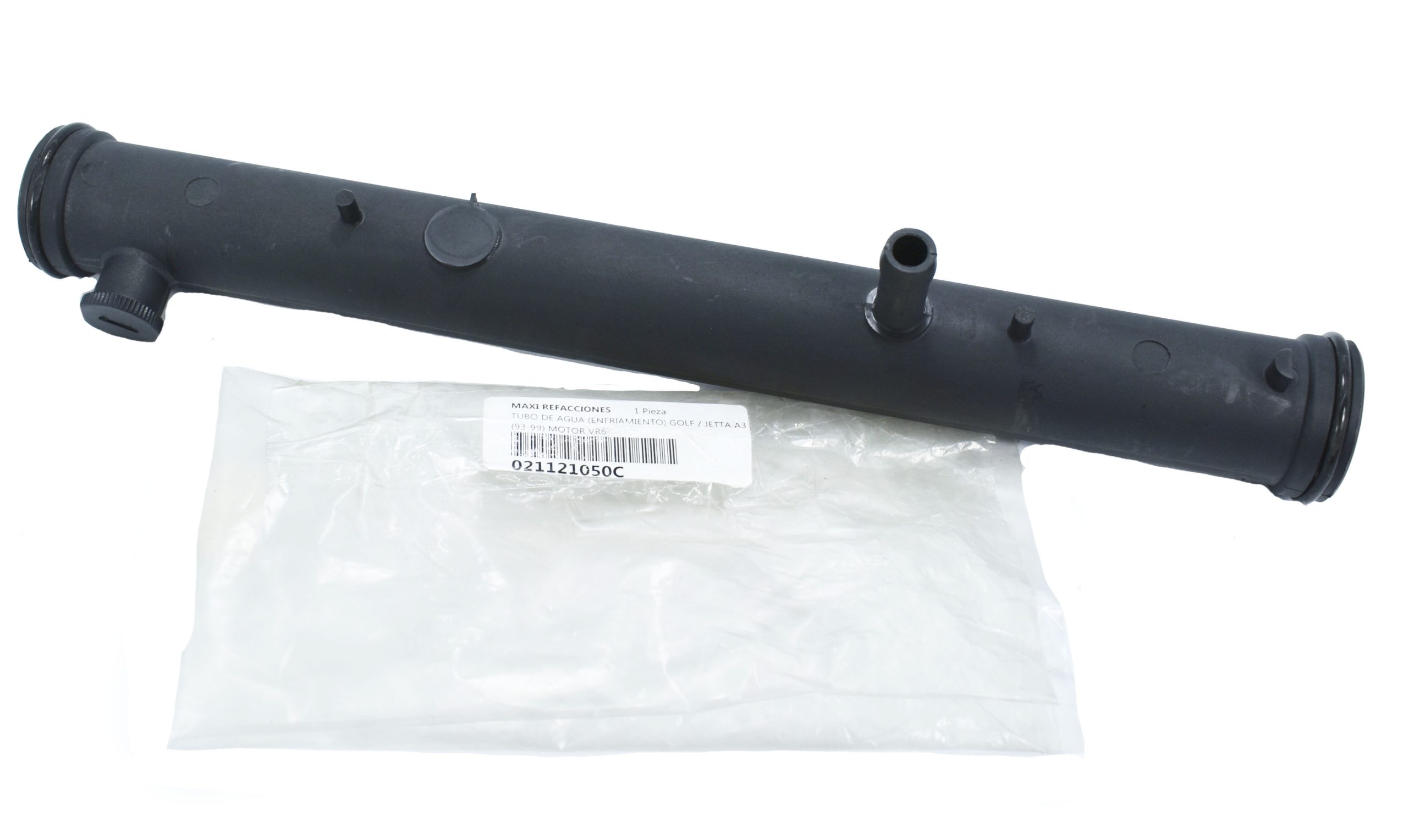 021121050CTUBO DE AGUA PIPETA (PIVOTE O PIPA) (ENFRIAMIENTO)GOLF / JETTA A3 (MK3) (93-99) MOTOR VR6 2.8 LITROS LARGO: 35 CMS DIAMETRO: 4.5 CMS021121050C / 1050C - Imagen 5