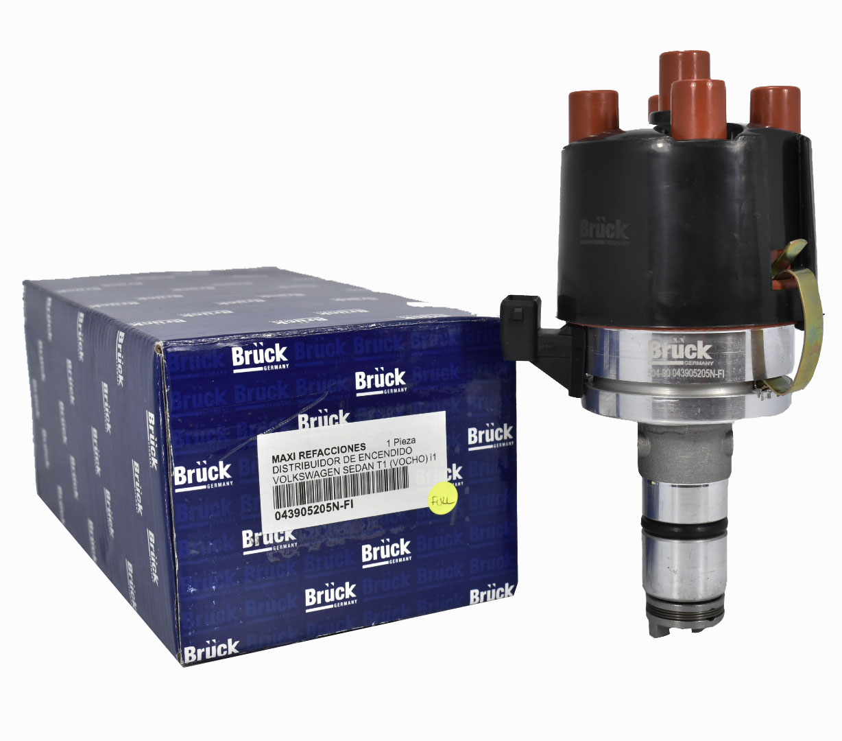 043905205N-FIDISTRIBUIDOR DE ENCENDIDOVOLKSWAGEN (VW) SEDAN T1 (VOCHO) i1600 (78-06) 1.6 LITROS / COMBI / PANEL i1600 (73-87) 1.6 LITROS FUEL INJECTION043905205N-FI / 9237040023 - Imagen 6