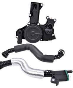 Alternative view of 06H103495AHVALVULA DE VENTILACION DE CARTER (PCV) ANTIFUEGOJETTA A6 (MK6) (10-14) BICENTENARIO BICENTENARIO, A4 (MK4) (06-11) CLASICO, AMAROK (11-17), BEETLE (05-17), NEW BEETLE CABRIO (10-16), BORA A5 (MK5) (05-10) 2.5 LITROS, CC (09-17), CRAFTER (08-17), EOS (07-16), GLI (2010), (05-16), CITY (07-10), GTI A6 (MK6) (07-12), R (15-17), GOLF SPORTWAGEN (10-15), GTI (06-15), MULTIVAN (2013), PASSAT (05-17), PASSAT CC (09-12), POLO (05-07), RABBIT (06-09), TIGUAN (09-17), TRANSPORTER (10-17), AUDI A3 (05-17) 1.8 TFSI, A4 (05-17) 1.8 TFSI, A4 ALLROAD (14-17), A5 (10-17), A6 (12-17), A7 (06-17), ALLROAD (13-16), Q3 (10-17), Q5 (10-17) 2.0 TFSI, Q7 (16-17), RS Q3 (2017), RS3 (2017), S3 (08-17), TT (07-17), SEAT LEON / TOLEDO 1.8 / 2.0 LITROS TSI (SEPARADOR DE ACEITE) Separador de aceite BONTO para coche, conjunto de vÃ¡lvula PCV 06H103495 06H 034 95A C 06H 103 495 AH para AUDI TT A4 Q5 VW Golf Jetta 1,8 2,0 TSI06H103495AH / 06H103495AC / 06H103495E / 06H103495A / 06H103495B / 06H103495AB / 06H103495