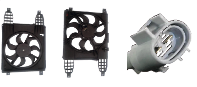 95950465MOTOVENTILADORCHEVROLET AVEO (07-18), PONTIAC G3 (06-09) CON AIRE ACONDICIONADO COMPLETO CON MARCO95950465 - Imagen 2