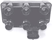 Alternative view of BO-F05BOBINA DE ENCENDIDOFORD F150 6 CILINDROS 4.2 LITROS (97-00) WINDSTAR 6 CILINDROS 3.0 LITROS, 3.8 LITROS (95-00DQ-8121 / IC-38 / C-901 / FD488 / F9SF12028AA / E9SF12029AA / EBNF5020 / BO-F05