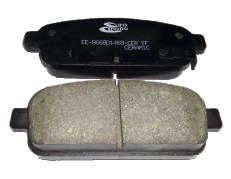 Alternative view of EE-8668D1468-CERBALATAS (PASTILLA) DE FRENOCHEVROLET SONIC CRUZE (10-14) TRASERA 16.2 MM (CERAMICA)EE-8668D1468-CER