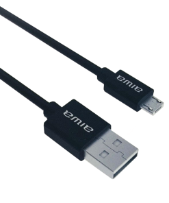 Cable Micro Usb 2.4A Aiwa Negro