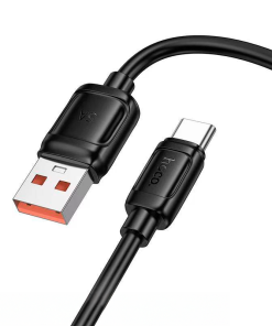 Alternative view of Cable Usb a Tipo C Hoco X115 100w 1 Metro Negro