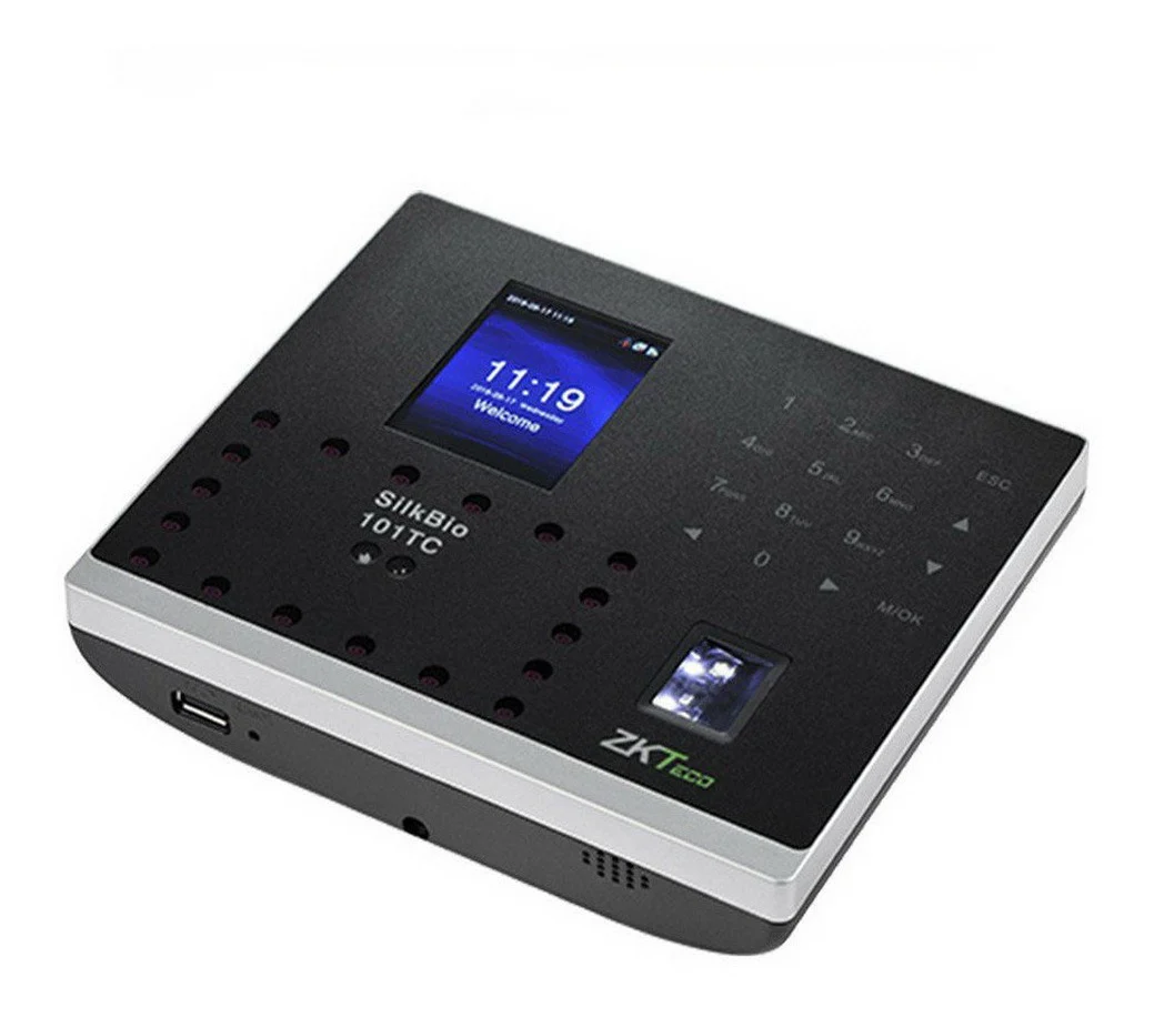 ZKTECO SILKBIO-101TC/ID - Control de Asistencia y Acceso IP con Reconocimiento Facial - Rostros 2.000, Huellas 3.000 Tarjetas RFID 3.000 - Imagen 4